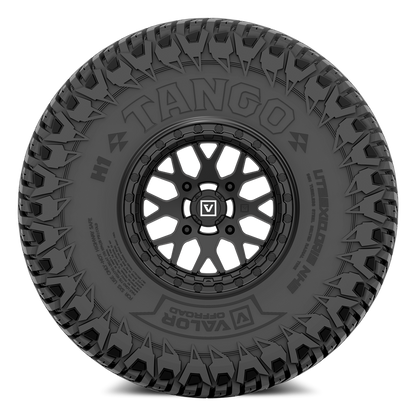 Tango on 15x7 V07 SB UTV Wheel and Tire Kit - Valor Offroad