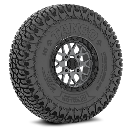 Tango on 15x7 V07 SG UTV Wheel and Tire Kit - Valor Offroad