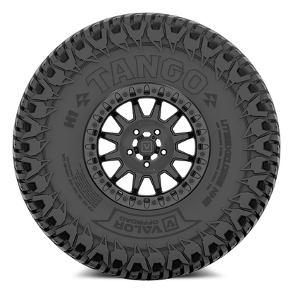 Tango on 15x7 V09 BC UTV Wheel and Tire Kit - Valor Offroad