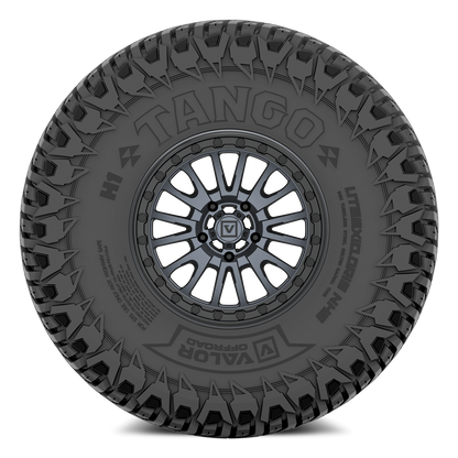 Tango on 15x7 V16 GM UTV Wheel and Tire Kit - Valor Offroad