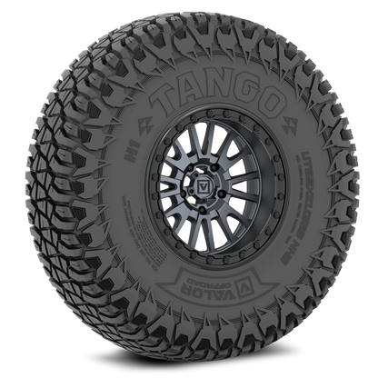 Tango on 15x8 V16 GM UTV Wheel and Tire Kit - Valor Offroad