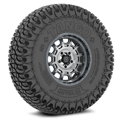 Tango on 15x8 V17 BG UTV Wheel and Tire Kit - Valor Offroad