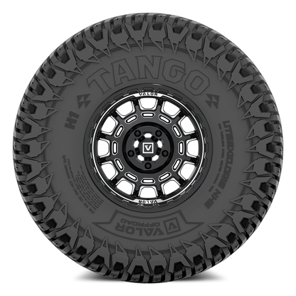 Tango on 15x8 V17 BM UTV Wheel and Tire Kit - Valor Offroad