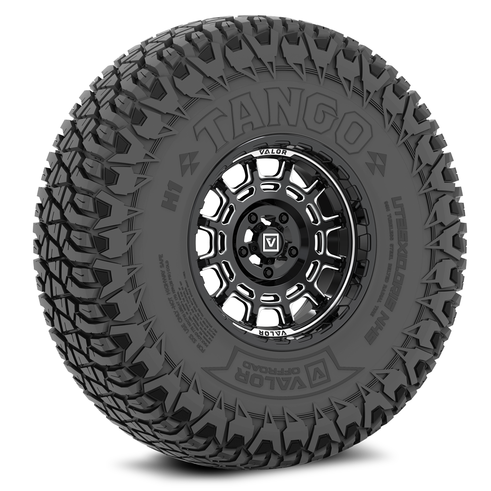 Tango on 15x8 V17 BM UTV Wheel and Tire Kit