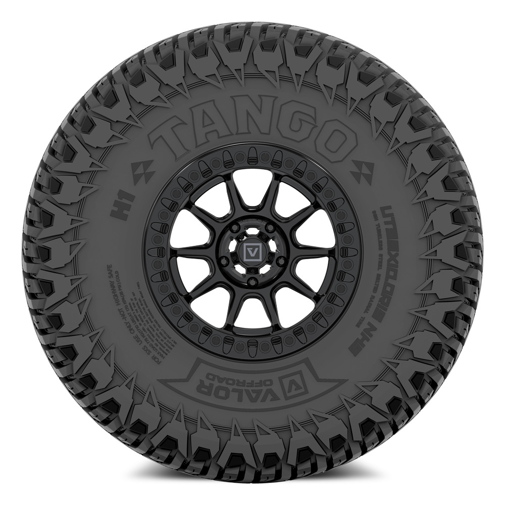 Tango on 15x7 V18 GB UTV Wheel and Tire Kit