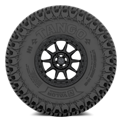 Tango on 15x7 V18 GB UTV Wheel and Tire Kit - Valor Offroad