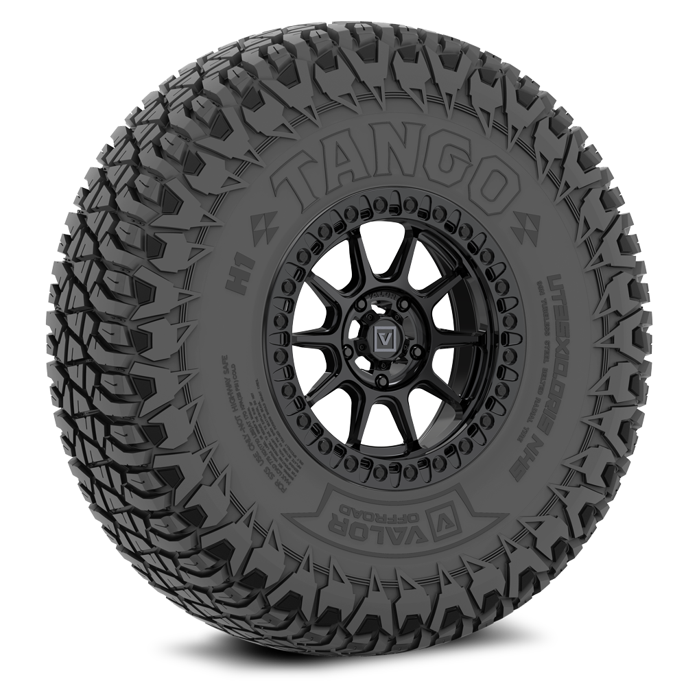 Tango on 15x7 V18 GB UTV Wheel and Tire Kit