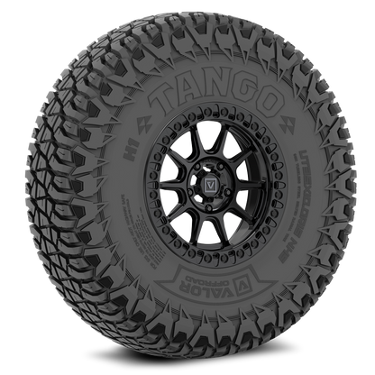 Tango on 15x7 V18 GB UTV Wheel and Tire Kit - Valor Offroad