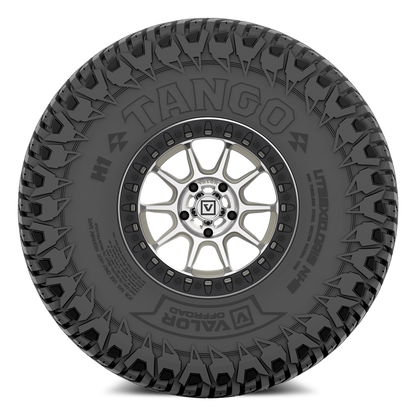 Tango on 15x7 V18 RM UTV Wheel and Tire Kit - Valor Offroad