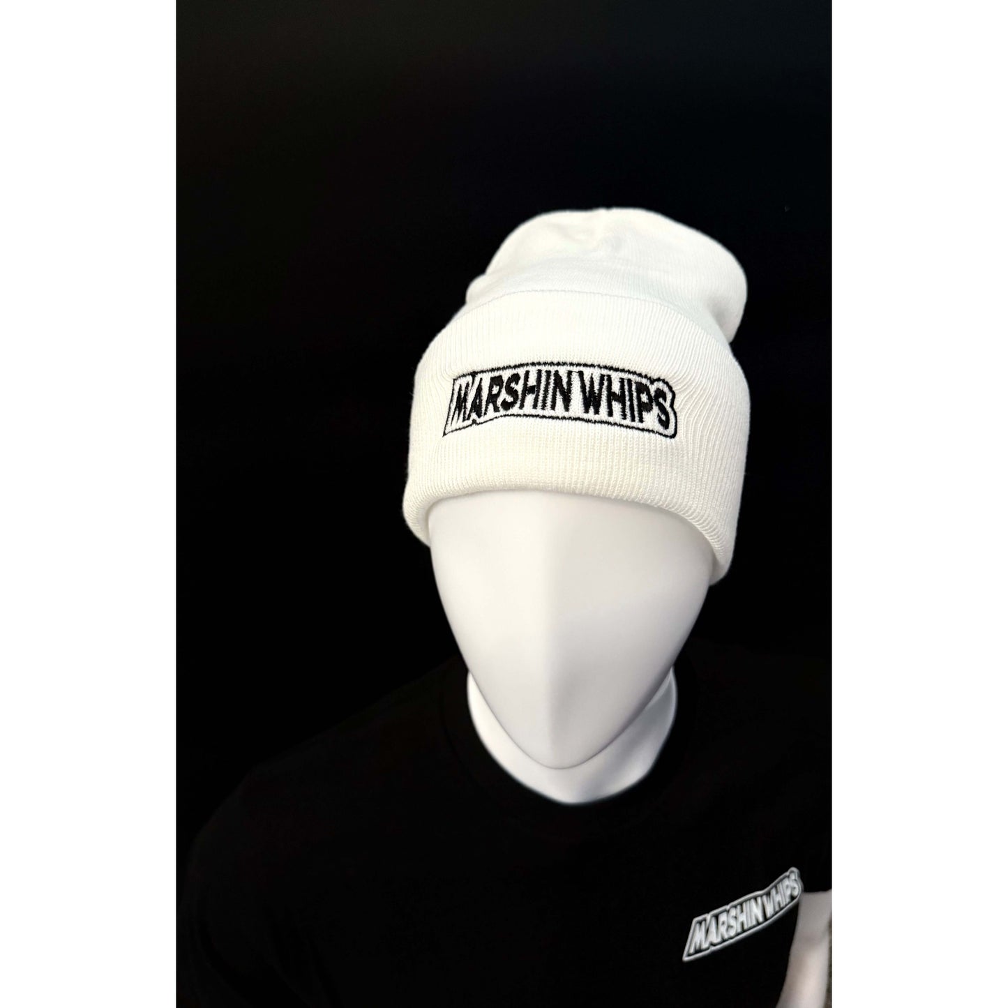 Marshin Whips White Beanie