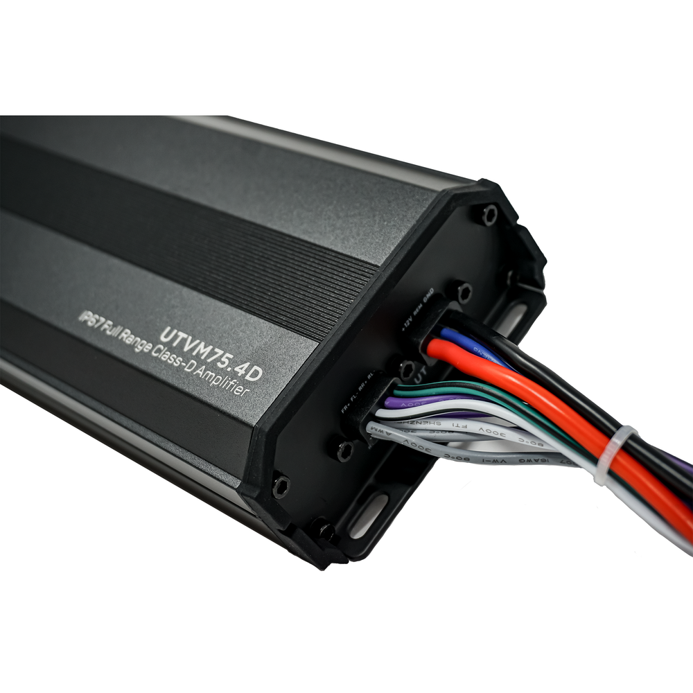 
                      
                        M-Series 600W 4-Channel Amplifier | UTVM-75.4D
                      
                    
