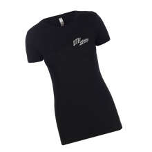 UTV Stereo Women's Signature T-Shirt with Silver Logo | UTVS-A-SHIRT-W-BLK