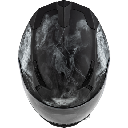 Revolt Coil Helmet Matte Black/White Lg