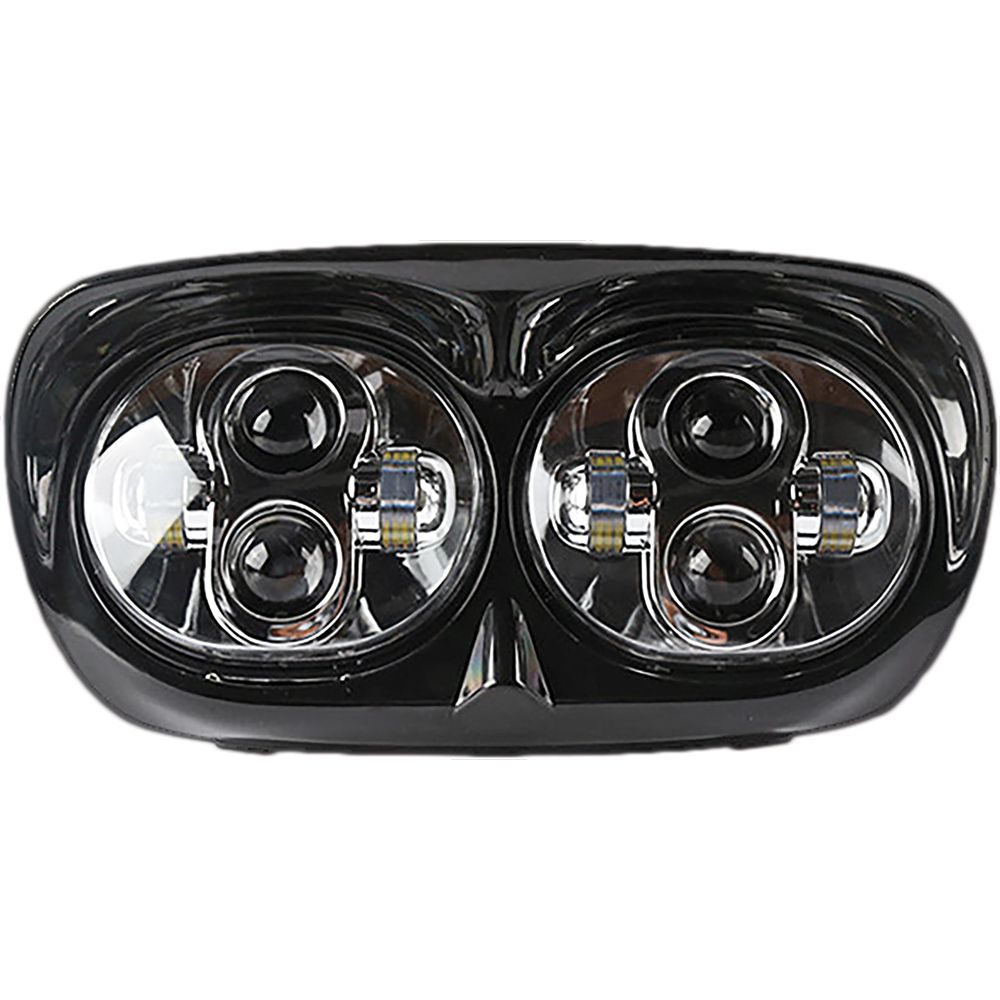 Road Glide Led Headlight `04 13 Black