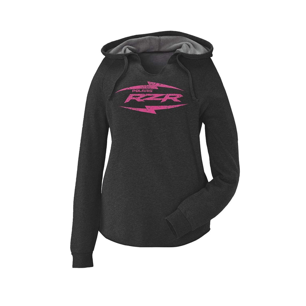 Polaris Off Road Women's RZR Lightweight Hoodie - S Black/Pink