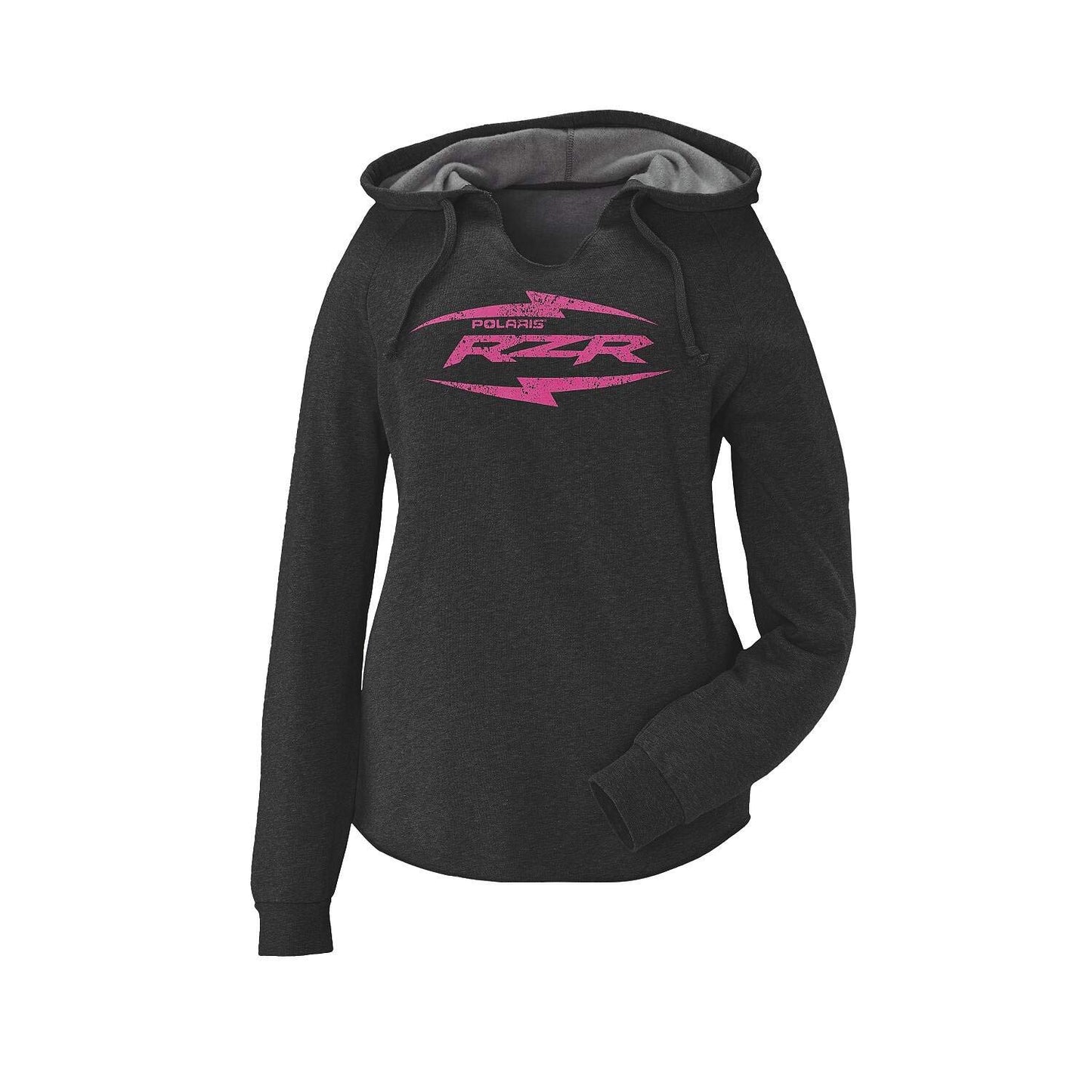 Polaris Off Road Women's RZR Lightweight Hoodie - S Black/Pink