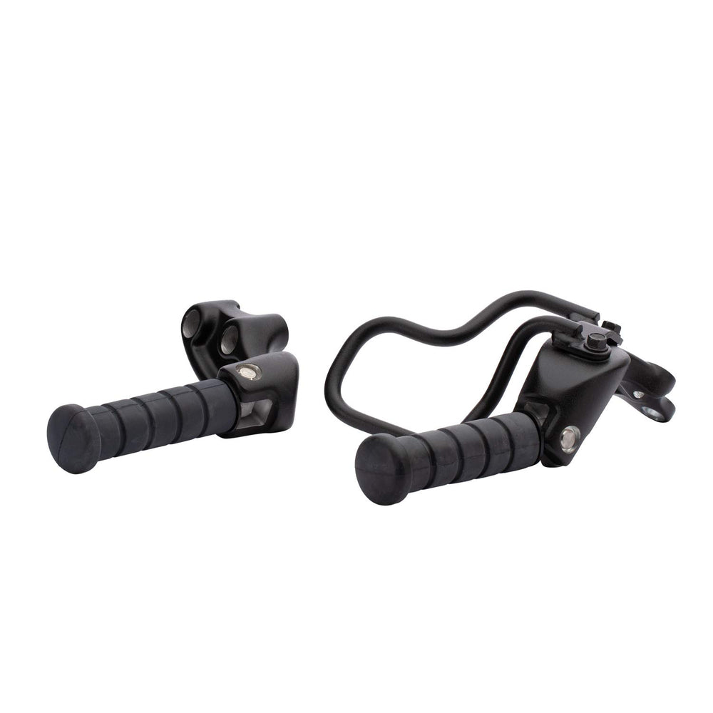 
                      
                        Indian Motorcycle Adjustable Passenger Foot Pegs for All Scout, Scout Bobber, Scout Sixty and Scout Rogue Models, Grooved Rubber Grips, 2-Up Riding, Comfort, Pair, Matte Black - 2882251-626
                      
                    