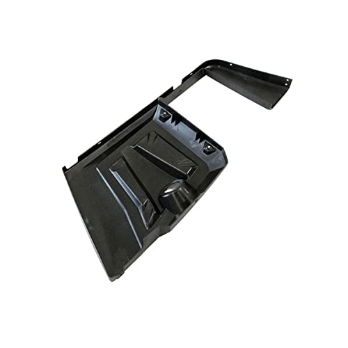 Polaris Ranger Fender with Rocker, Rear, Right Side, Gloss Black, Genuine OEM Part 5437567-070, Qty 1