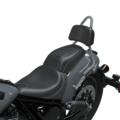 Indian Motorcycle Passenger Slim Backrest Pad, Black - 2884802-VBA