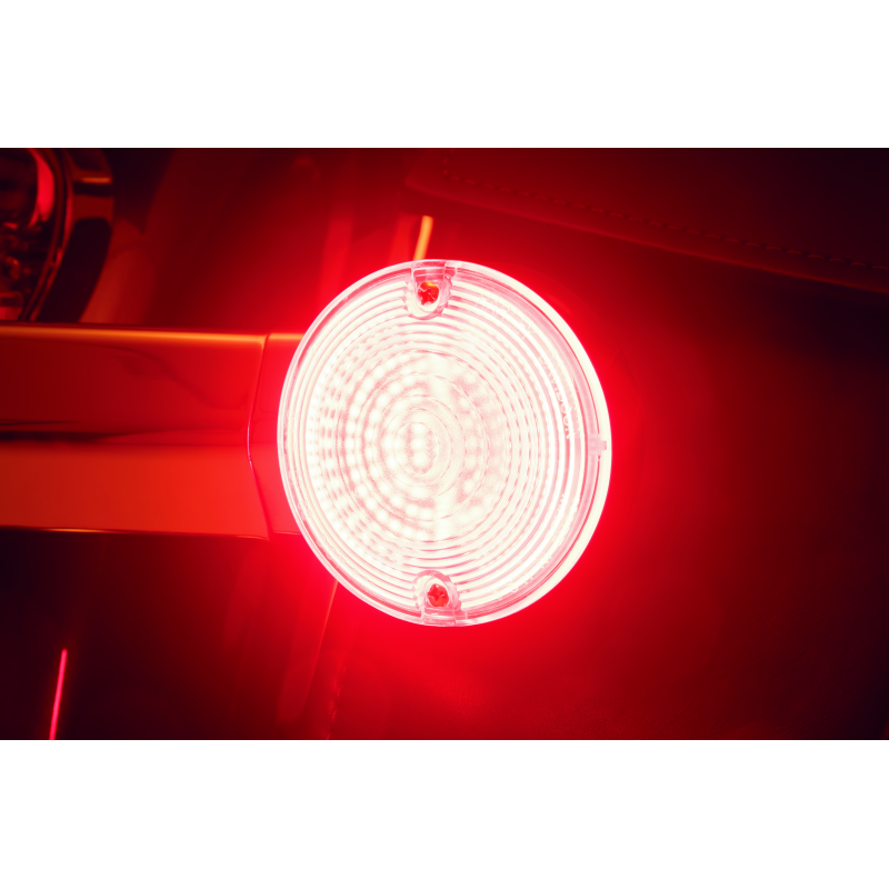 Kuryakyn Luminez L.E.D Rear Turn Signal Insert 1156 Red Flat Style