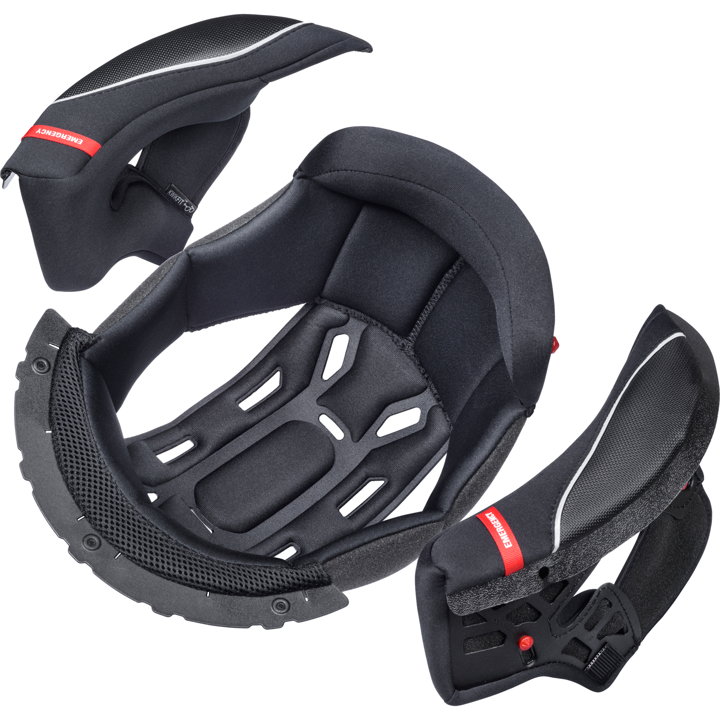 Ryzer Kwikwick C Liner Cheek Pad Kit 2x