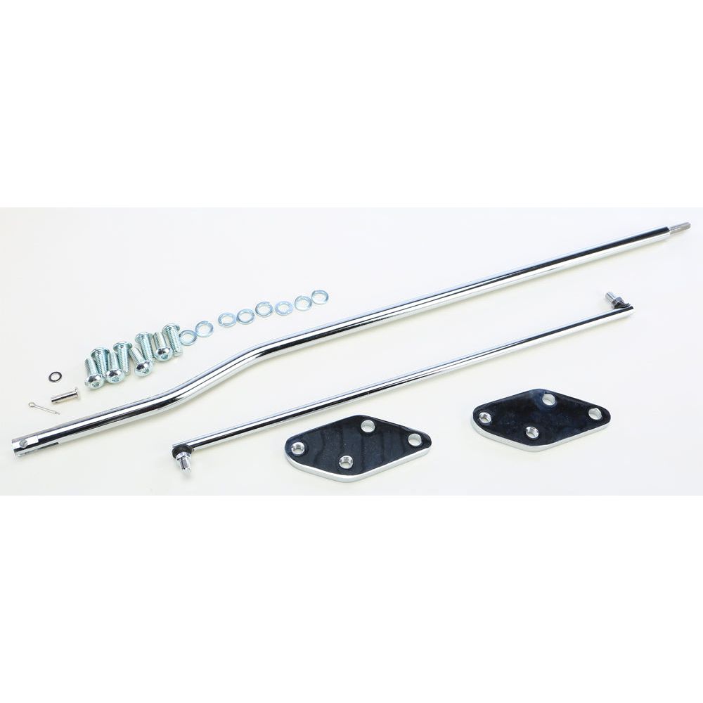 Forward Control Extension Dyna 06 17 Chrome