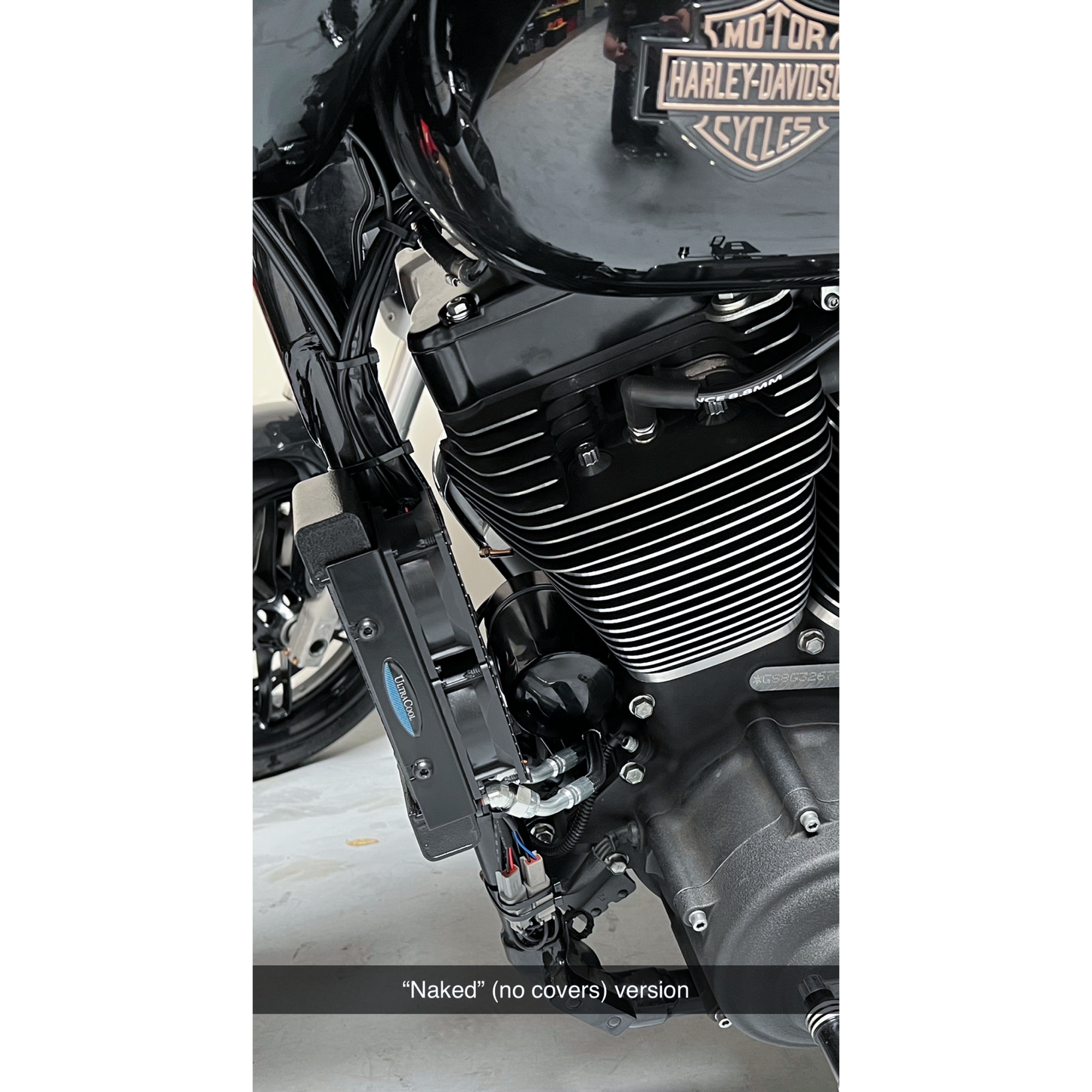 Side Mount Naked Oil Cooler