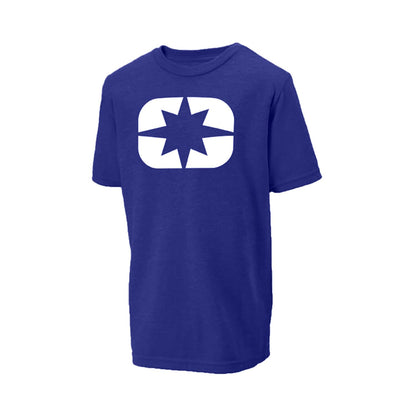 Polaris Off Road Youth Icon Tee - L Blue