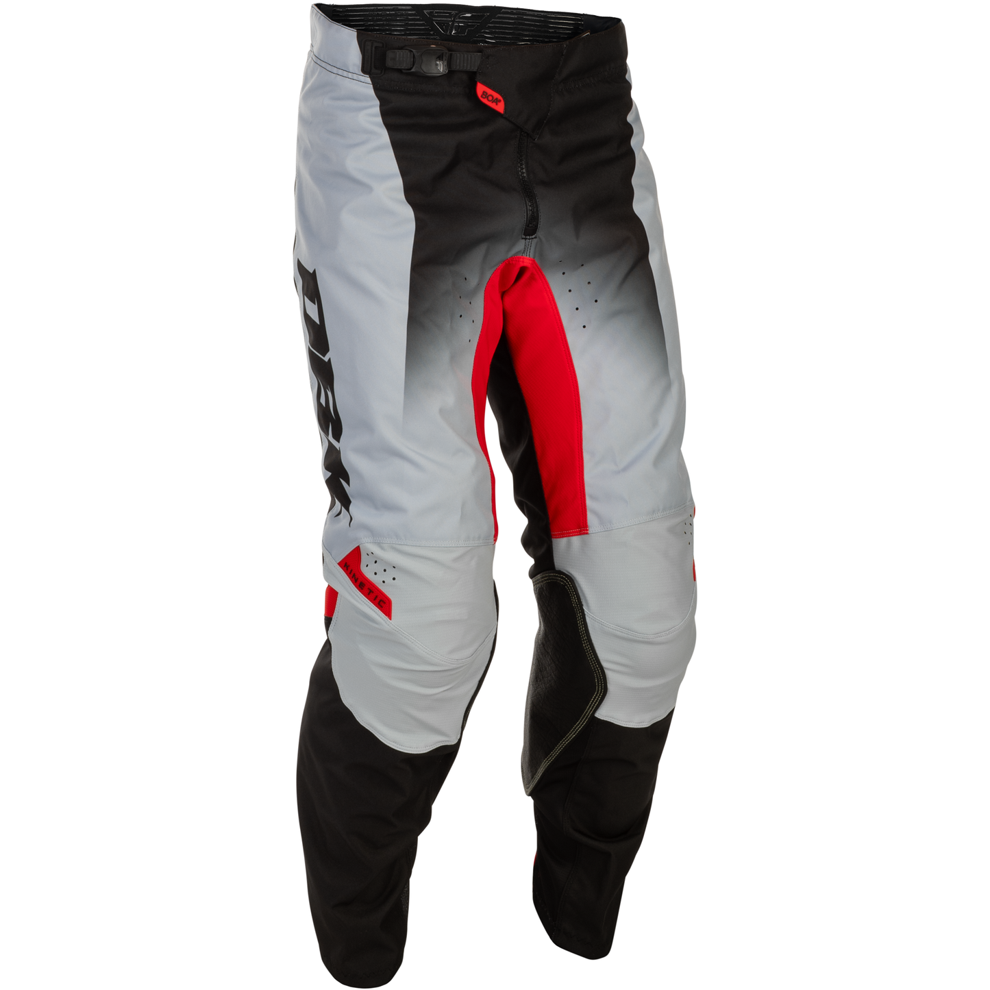 Kinetic Dbk Pants Grey/Black/Red Sz 38