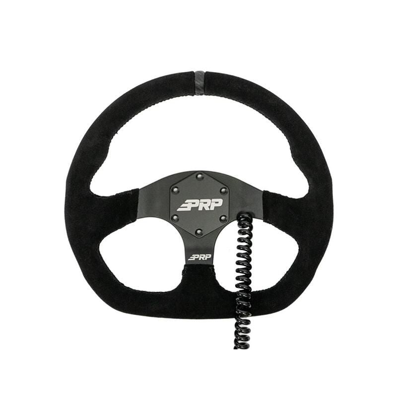 PRP Heated Comp-R Suede Steering Wheel - Black