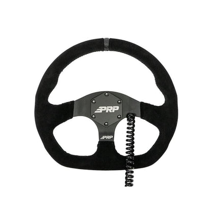PRP Heated Comp-R Suede Steering Wheel - Black