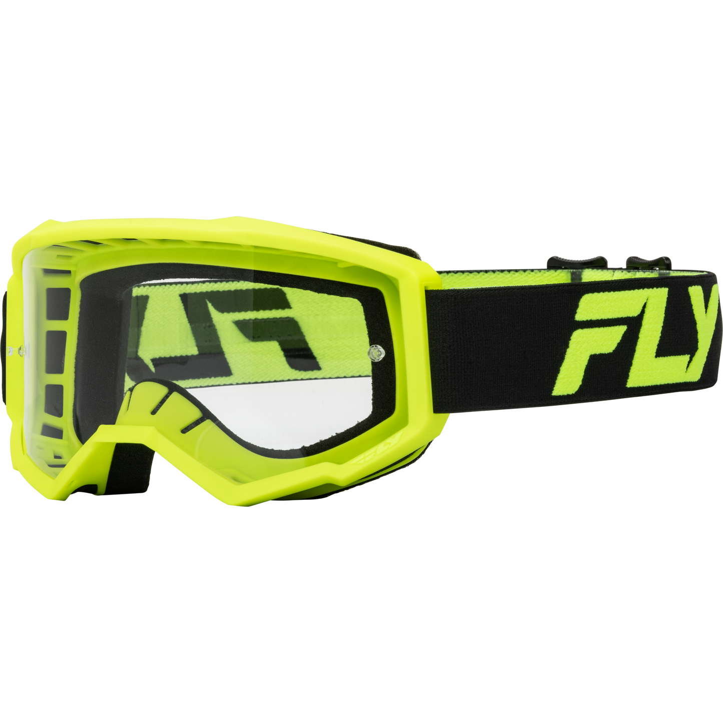 Focus Goggle Black/Hi Vis W/ Clear Lens