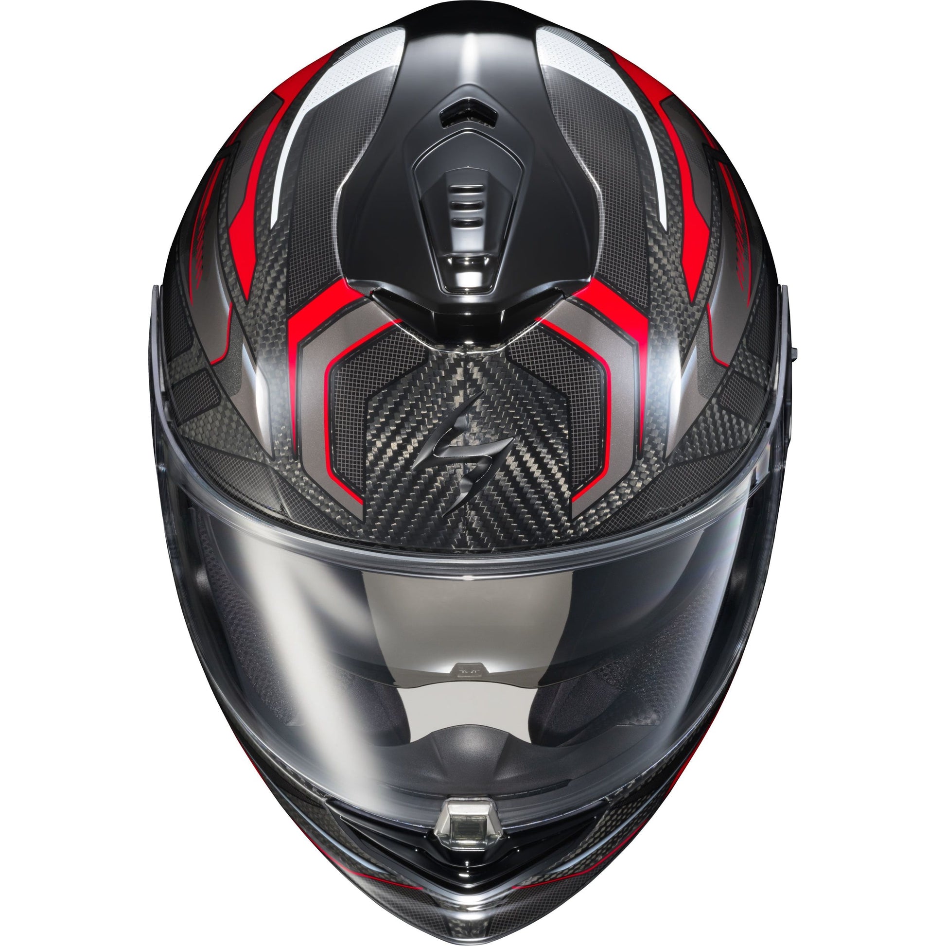 Exo St1400 Evo Carbon Helmet Hex Gloss Red Md