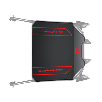 Polaris Slingshot Excursion Top Canvas Roof, Red, for Specific Signature LE, R, S, SL, SLR and Roush Edition Models, Includes Canvas Only, Easy Install, Sun and Weather Protection - 2890564