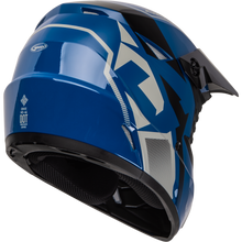 Mx 46 Compound Helmet Blue/Black/Grey Yl