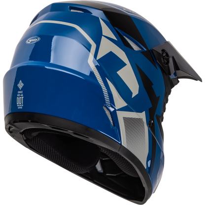 Mx 46 Compound Helmet Blue/Black/Grey Ym