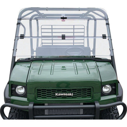QuadBoss 09-22 Kawasaki KAF620M Mule 4010 4x4 Windbreak Folding Windshield