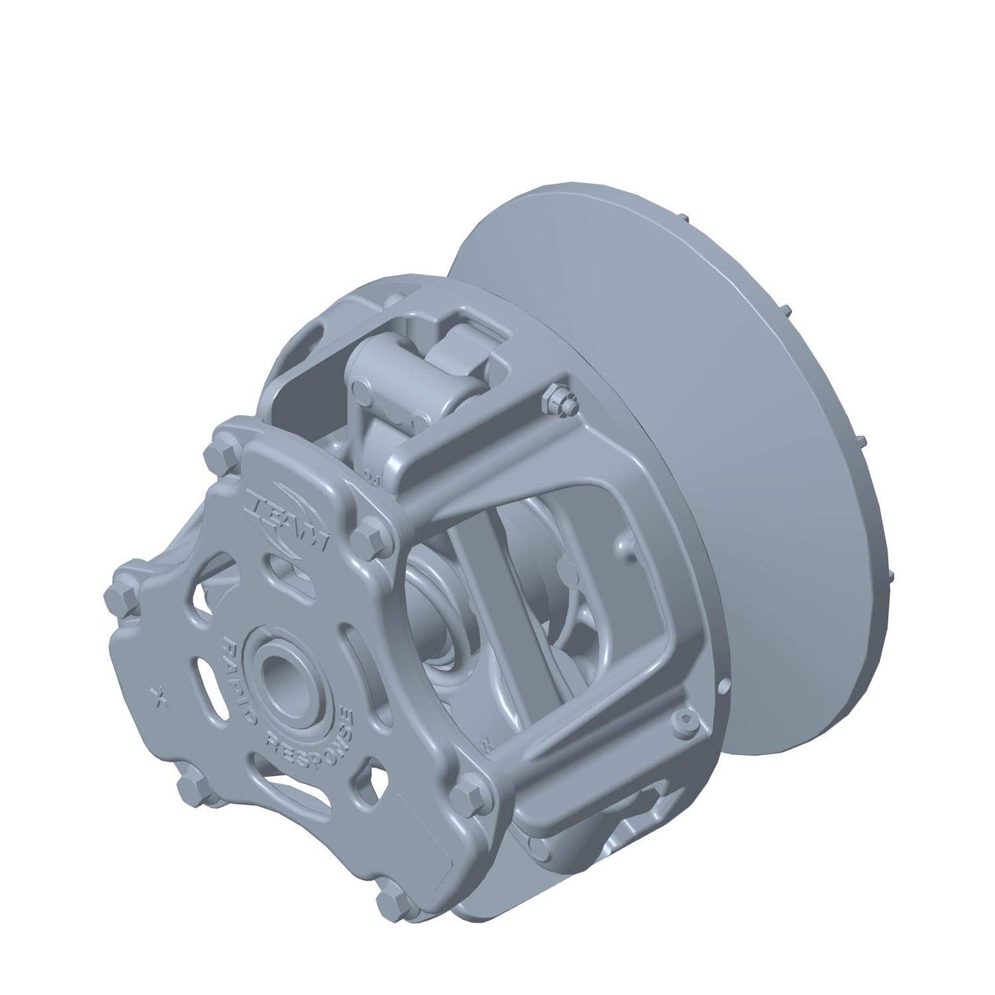 Polaris Ranger Diesel Drive Clutch Assembly, Genuine OEM Part 1323412, Qty 1