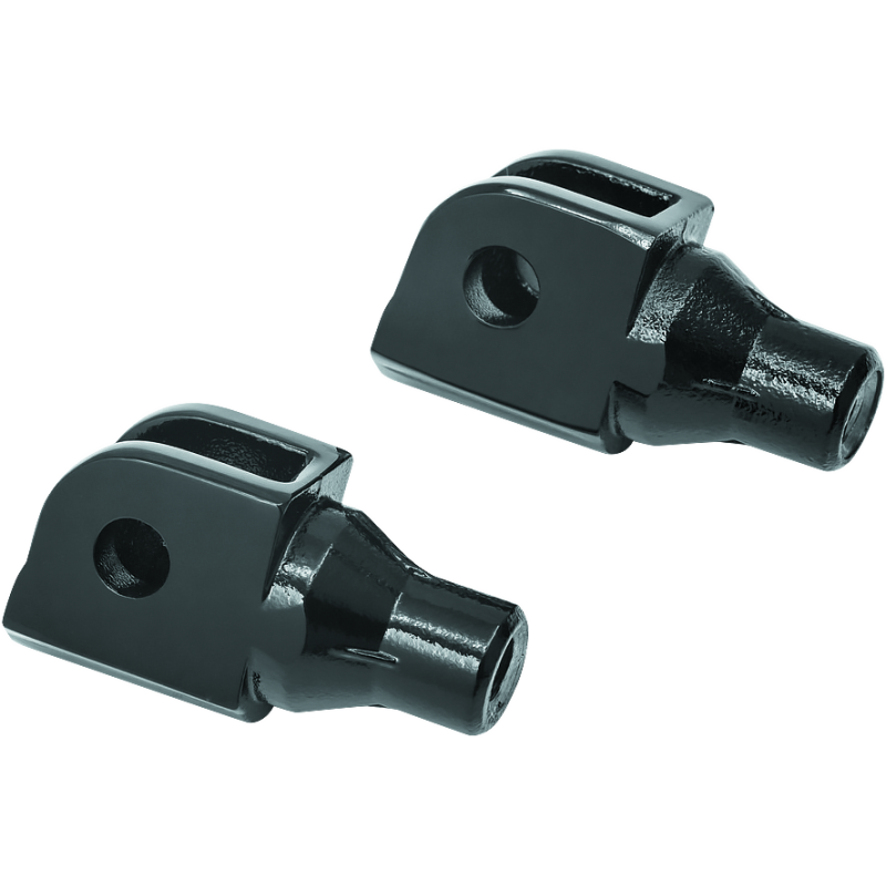 Kuryakyn Front Tapered Peg Adapter Gloss Black