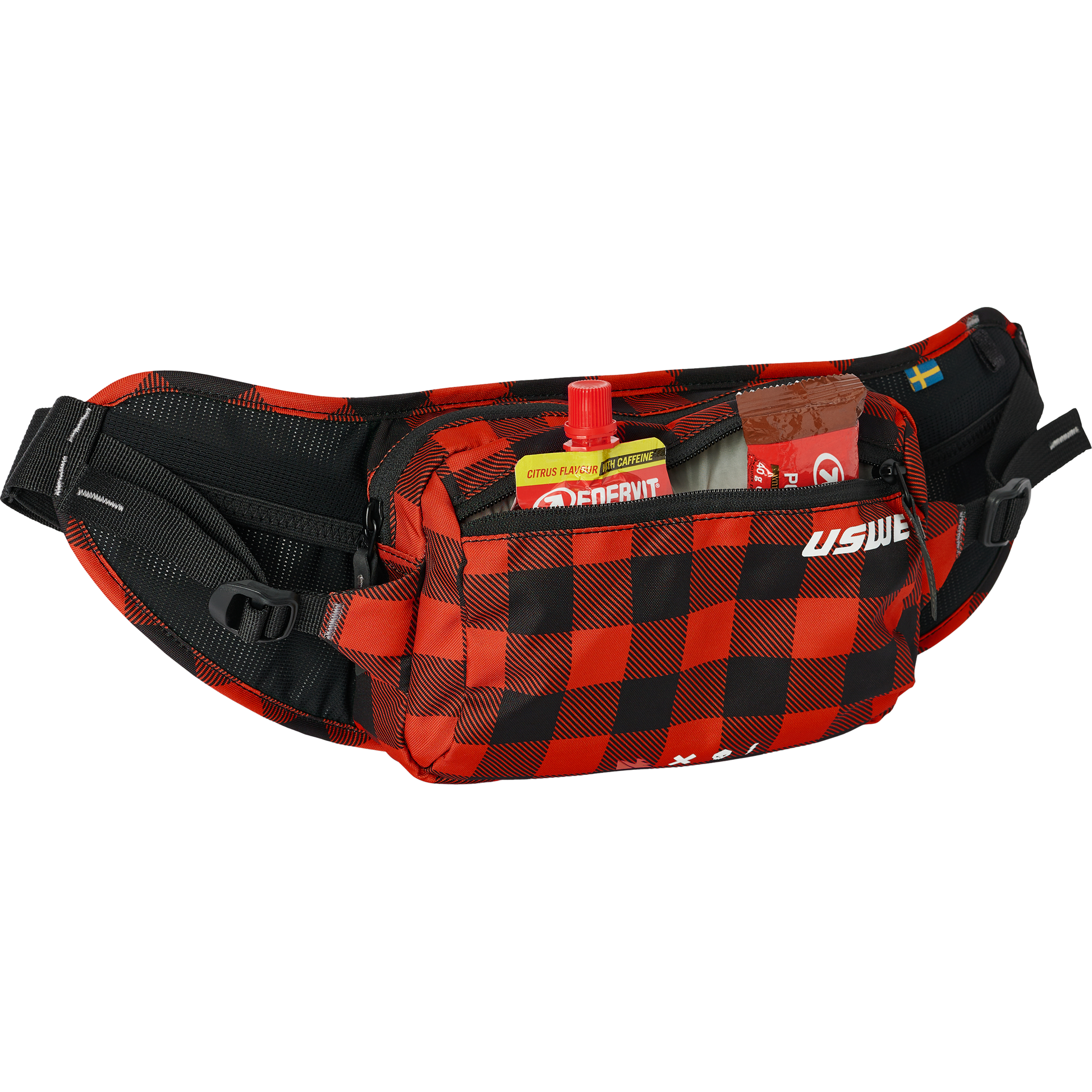 Waist 2l Hip Pack Flannel Red (Pack Only)