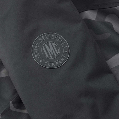 Indian Motorcycle Men's Casual Camo Jacket, Black - 2XL - 286285412