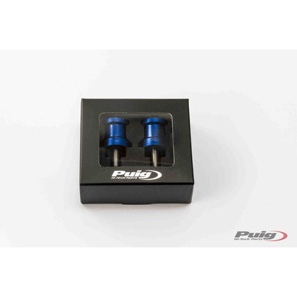 Swingarm Spools Hi Tech 8mm Blue 2/Pk