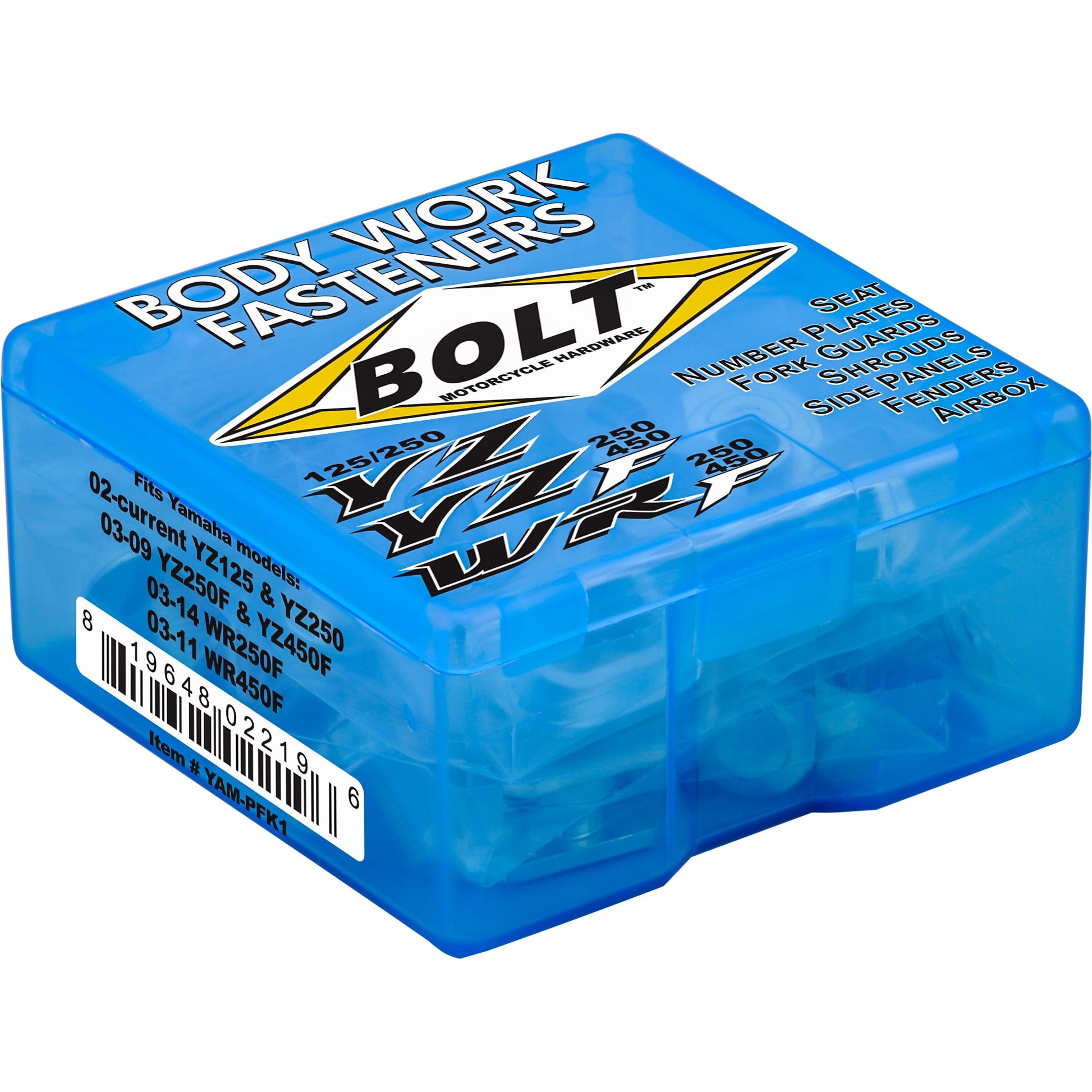 Full Plastic Fastener Kit Yam