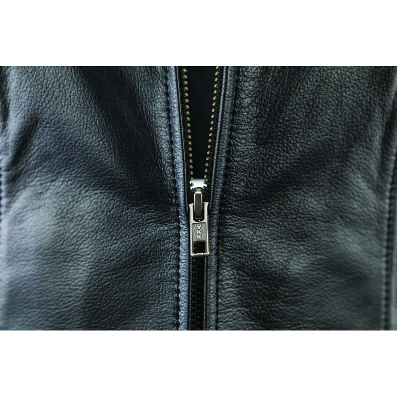 Kuryakyn Leather By River Road Plains Leather Vest Black Womens - Small
