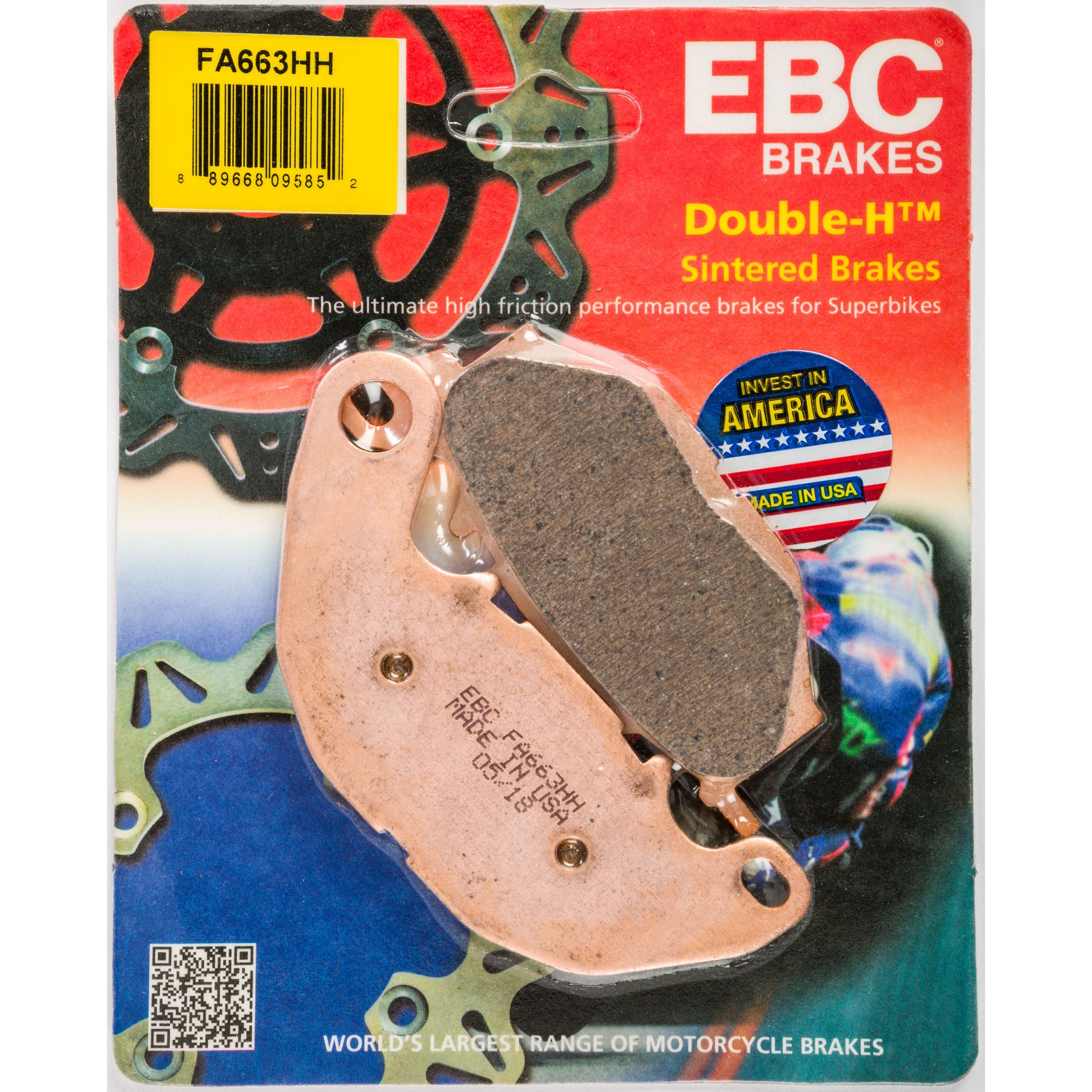 Brake Pads Fa663hh Double H Sintered