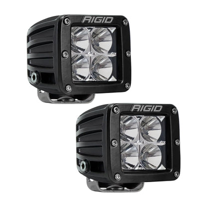 Polaris Off Road RIGID D-Series PRO Flood LED Light, Pair - 2883126