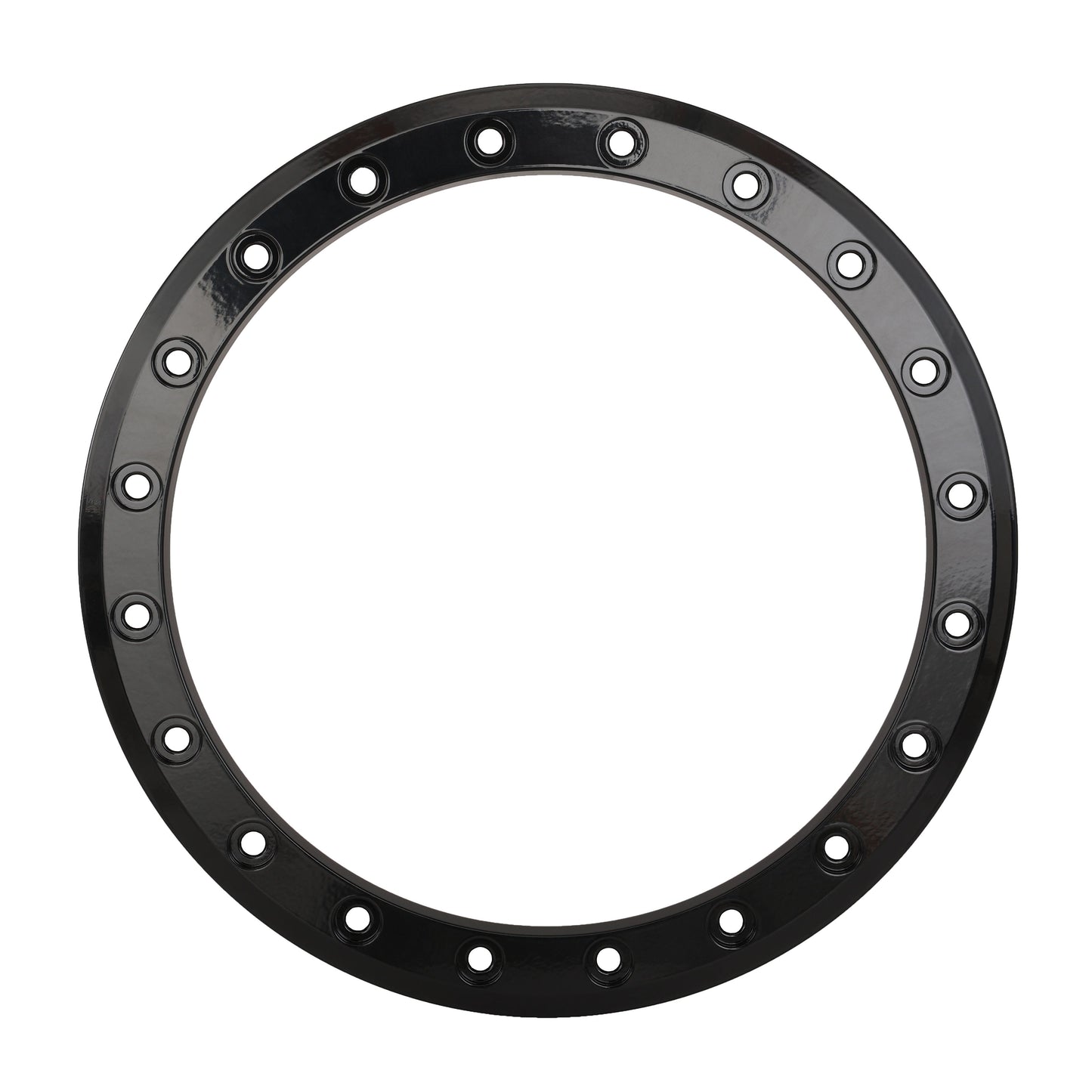 Sb8 Sb9 15" Beadlock Ring 10mm 20 Hole Gloss Black