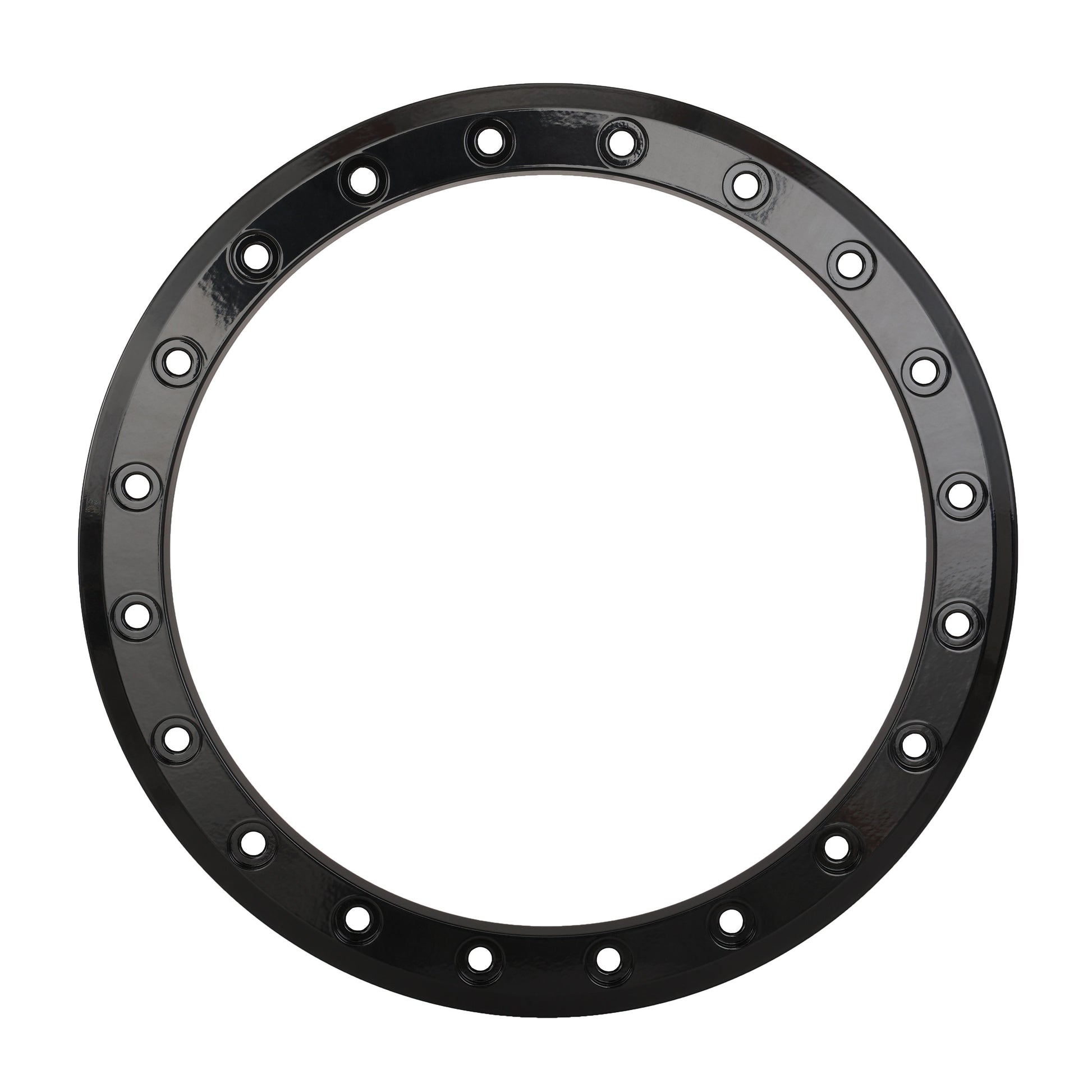 Sb8 Sb9 15" Beadlock Ring 10mm 20 Hole Gloss Black