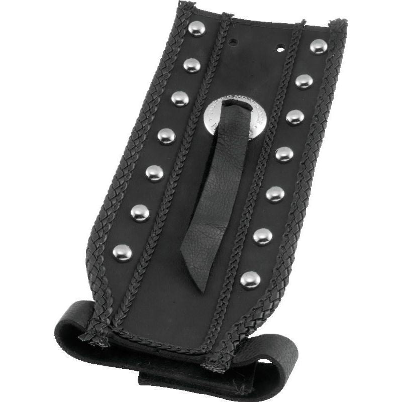 Mustang 18-21 Harley Fat Boy Wide Tripper Solo Seat w/ Driver Backrest - Brown