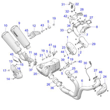 Indian Motorcycle Exhaust Clamp, Genuine OEM Part 7082546, Qty 1